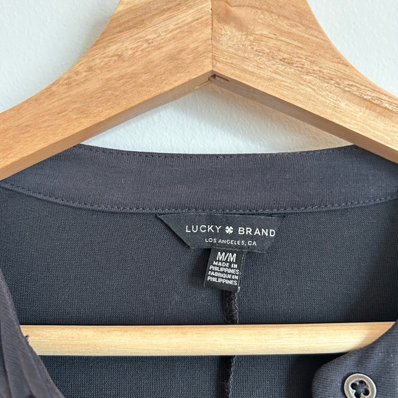 Lucky Brand steel grey midi dress - Picture 2 of 2